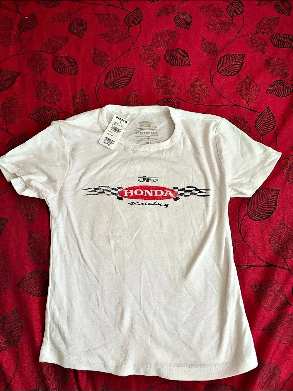 Honda Racing Tee White